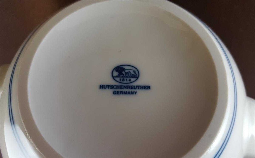 [4581151] Kaffeetasse Tasse Hutschenreuther Maria Theresia Zwiebelmuster I. Wahl Blau gebraucht - sehr gut Bild 6