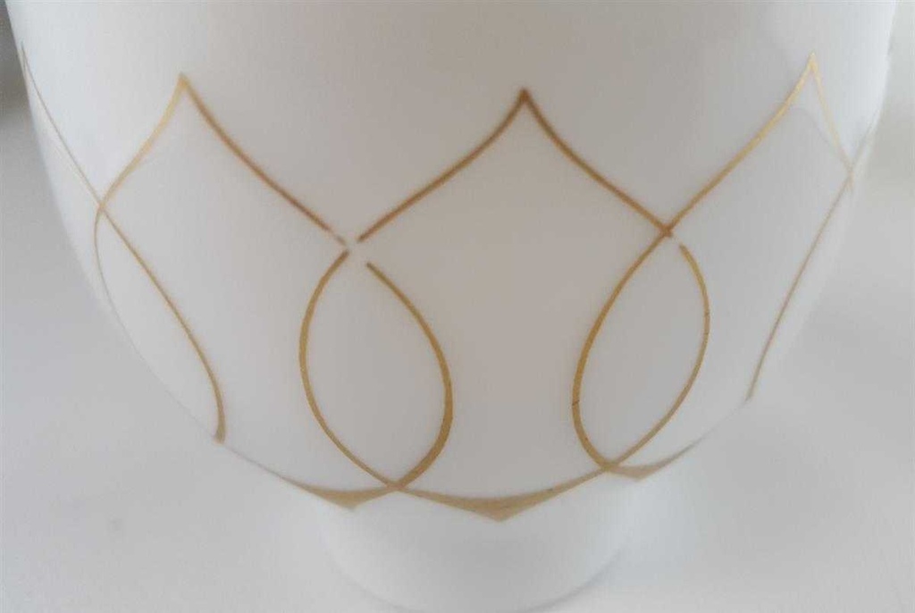 [45811511] Kaffeetasse Tasse Rosenthal Lotus Goldsilhouette Björn Wiinblad gebraucht - gut Bild 3
