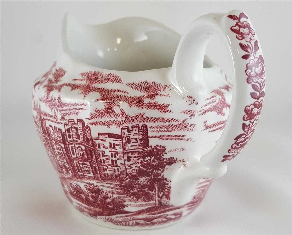 [45811518] Milchkännchen Hostess Tableware British Anchor Olde Country Castles Rot gebraucht - gut Bild 5