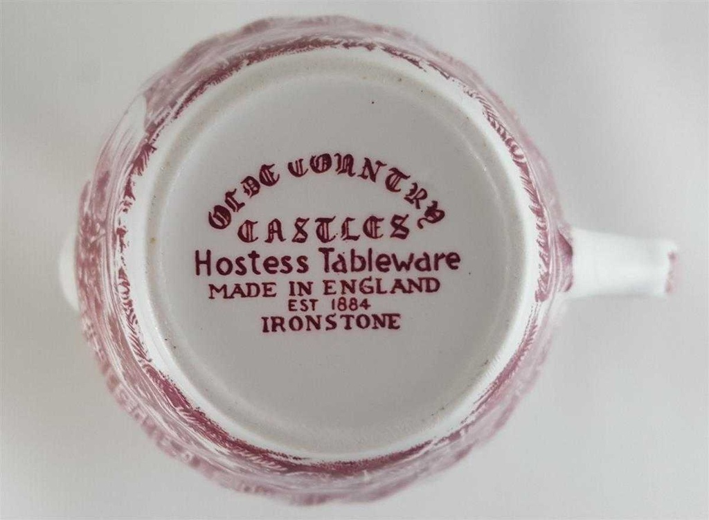 [45811518] Milchkännchen Hostess Tableware British Anchor Olde Country Castles Rot gebraucht - gut Bild 6