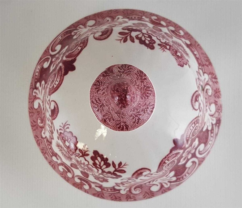 [45811519] Deckel für Kaffeekanne Hostess Tableware British Anchor Olde Country Castles Rot gebraucht - sehr gut Bild 2
