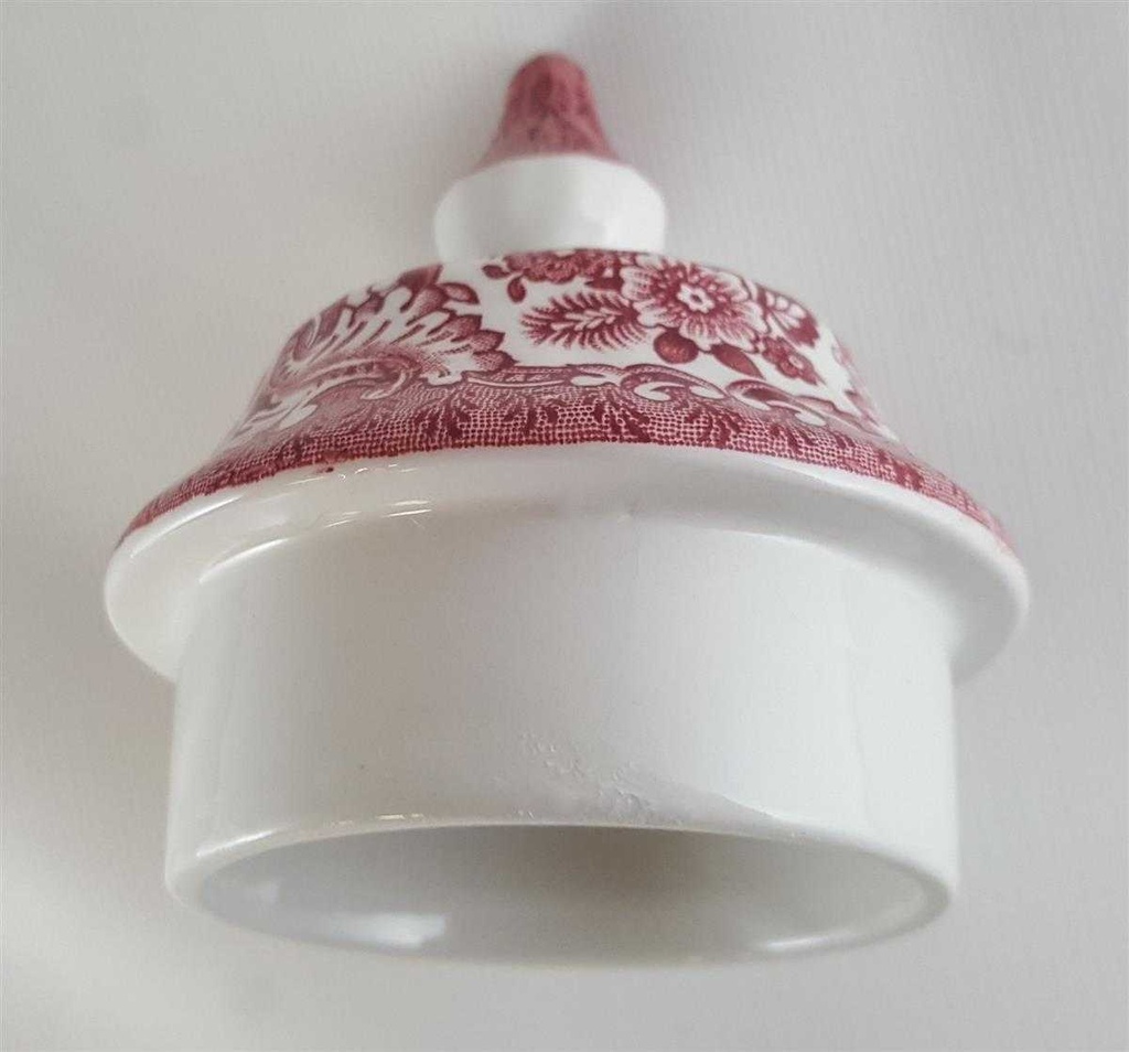 [45811519] Deckel für Kaffeekanne Hostess Tableware British Anchor Olde Country Castles Rot gebraucht - sehr gut Bild 4