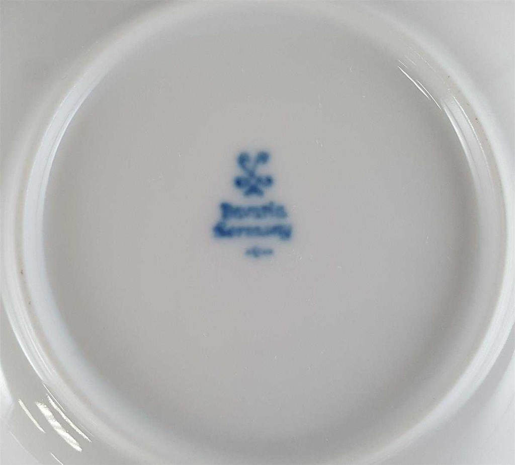 [45811521] Untertasse für Kaffee 14 cm Schaller Zwiebelmuster Blau gebraucht - gut Bild 3