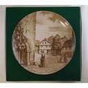 [45811526] Heimatteller Sammelteller AK Kaiser Porzellan Wandteller Gelsenkirchen 1.Motiv Das Rundhöfchen an der Georgskirche um 1850 gebraucht - sehr gut Bild 6