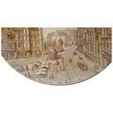[45811528] Heimatteller Sammelteller AK Kaiser Wandteller Gelsenkirchen 3.Motiv Alter Markt um 1905 gebraucht - sehr gut Bild 2