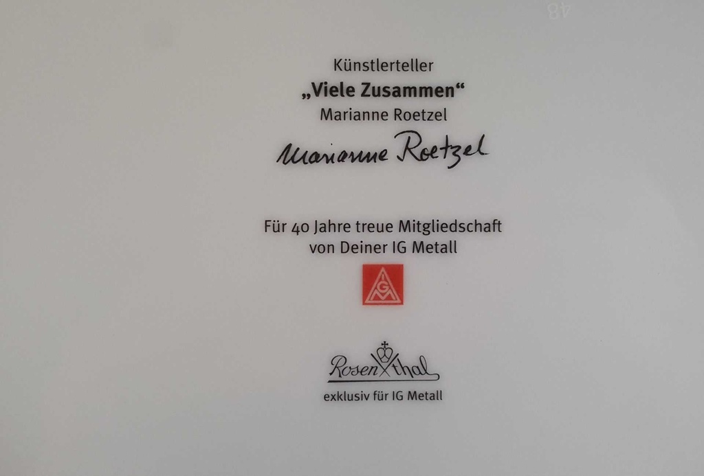 [45811530] Sammelteller Rosenthal gebraucht - sehr gut Bild 7