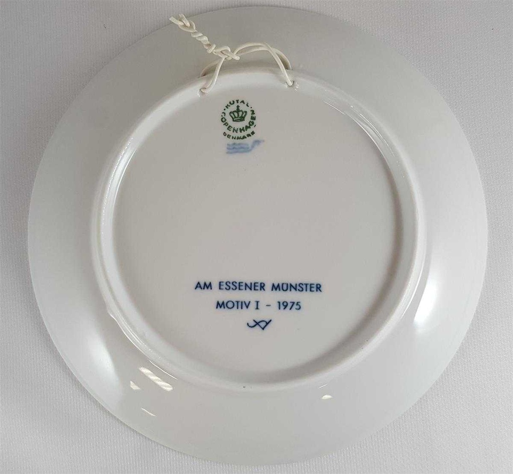 [45811531] Wandteller Sammelteller Royal Copenhagen Blau gebraucht - sehr gut Bild 3