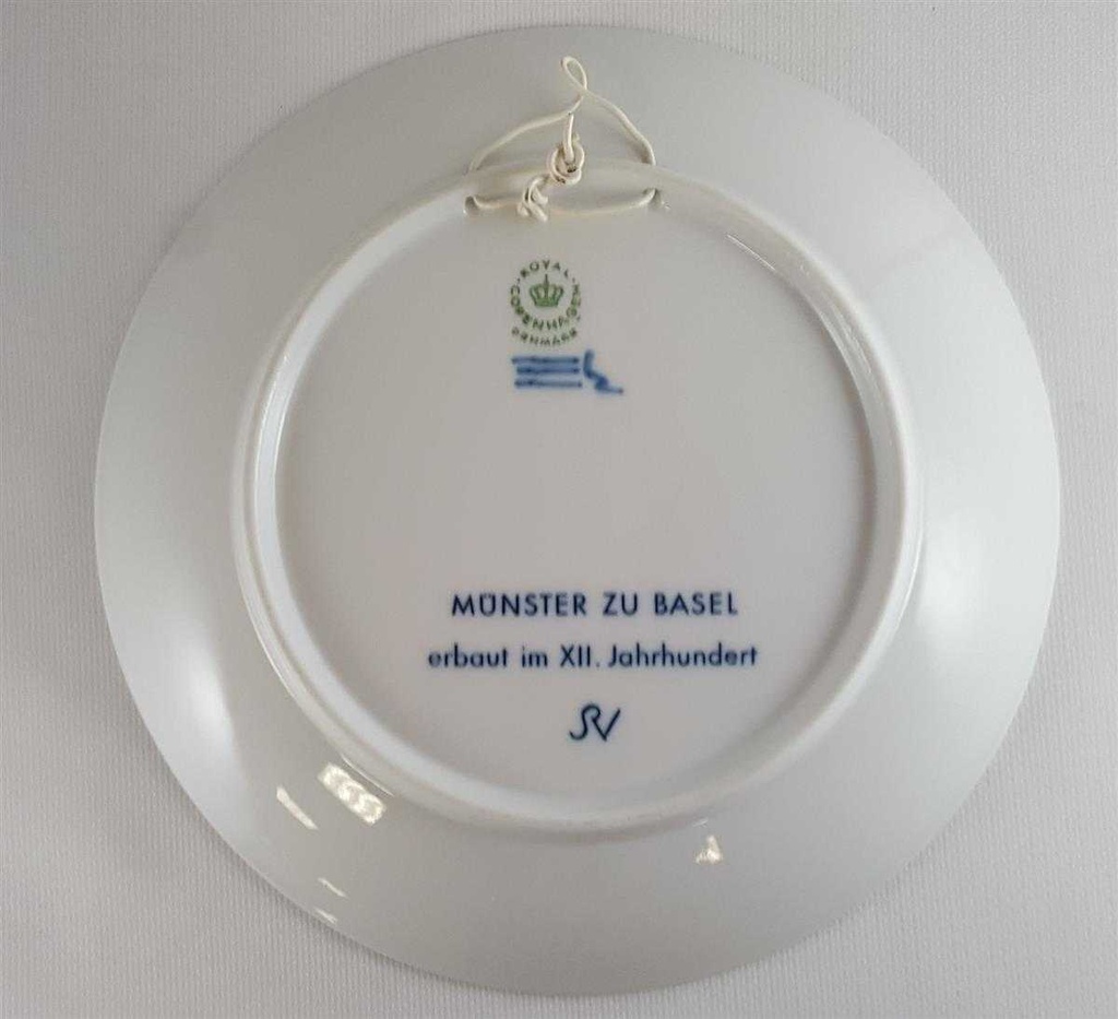 [45811534] Wandteller Sammelteller Royal Copenhagen Blau gebraucht - sehr gut Bild 4