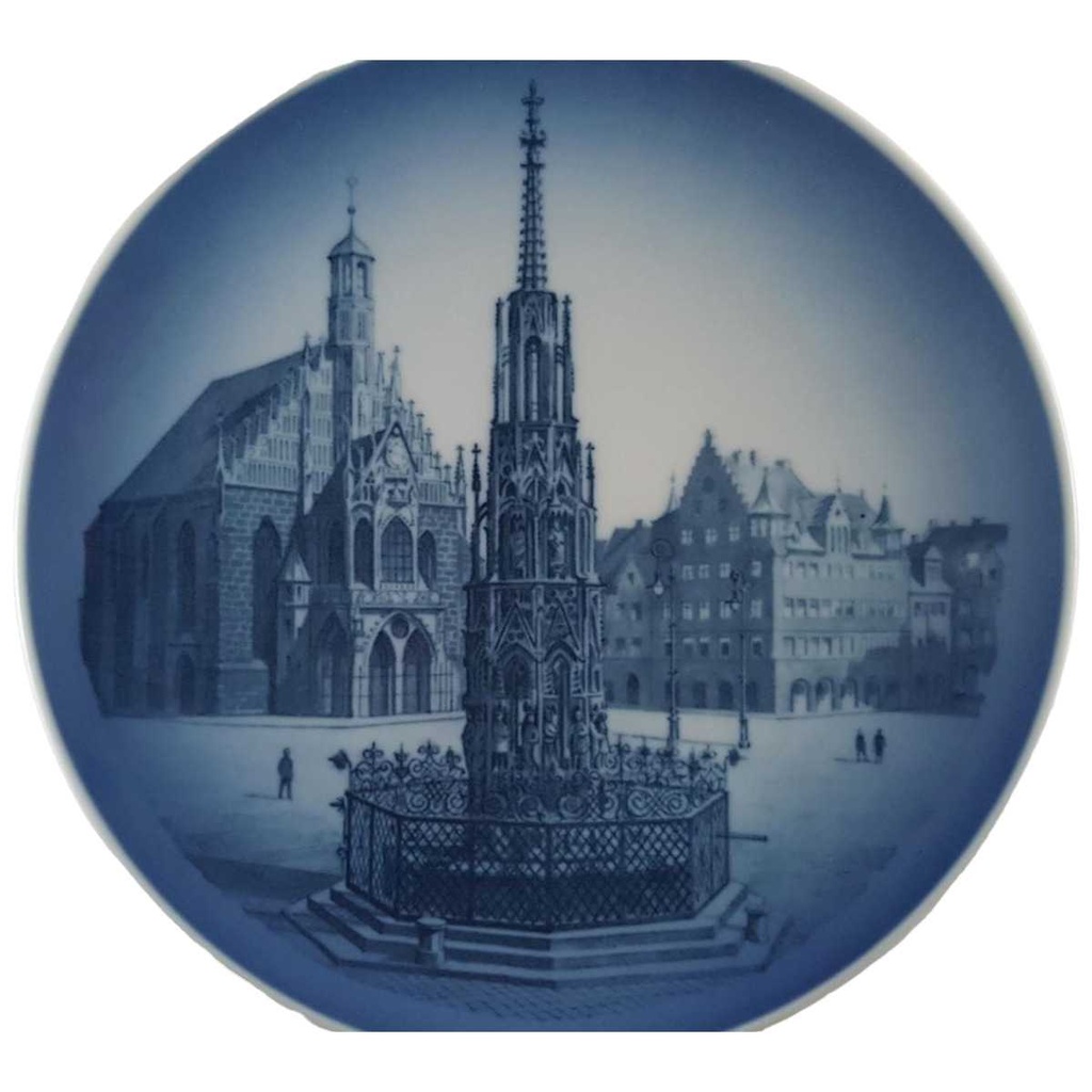 [45811535] Wandteller Sammelteller Royal Copenhagen Blau gebraucht - sehr gut Bild 2