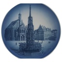 [45811535] Wandteller Sammelteller Royal Copenhagen Blau gebraucht - sehr gut Bild 2