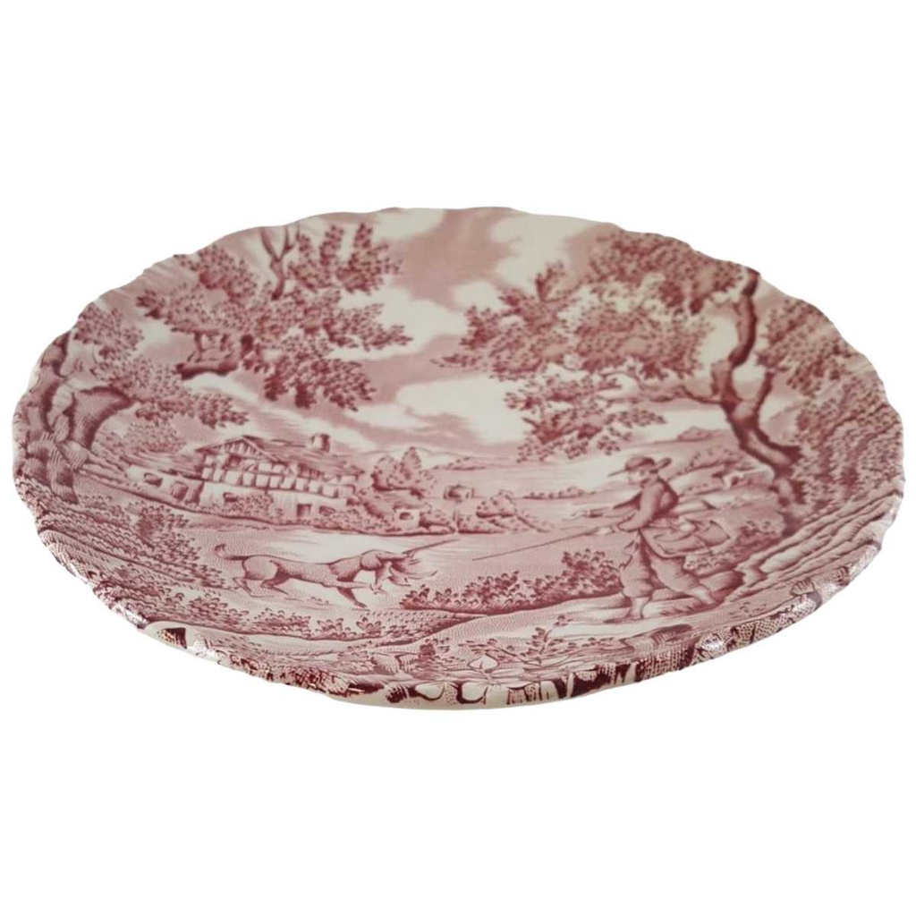 [45811537] Untertasse für Kaffee 14,4 cm Myott The Hunter Rot gebraucht - sehr gut Bild 2