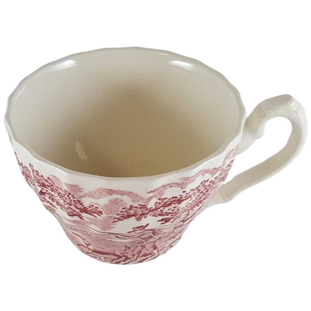 [45811539] Kaffeetasse Tasse Myott The Hunter Rot gebraucht - gut Bild 2