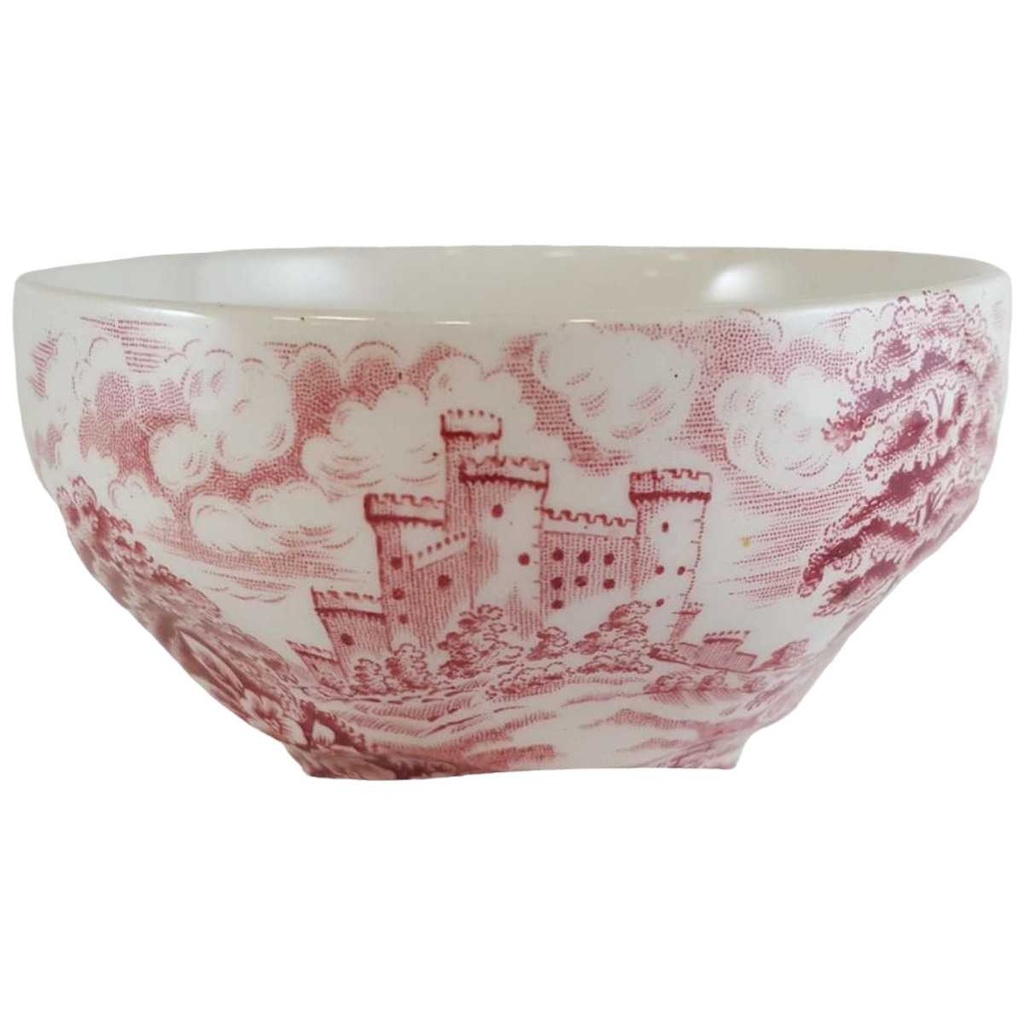 [45811558] Zuckerschale Enoch Wedgwood Old English Village Rot gebraucht - gut Bild 2