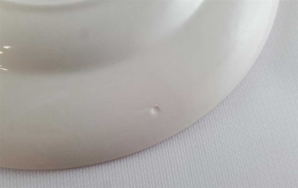 [45811559] Kuchenteller Dessertteller Frühstücksteller 19,7 cm English Ironstone Tableware (EIT) EIT England Baumstäme auf Wagen Rot gebraucht - gut Bild 4