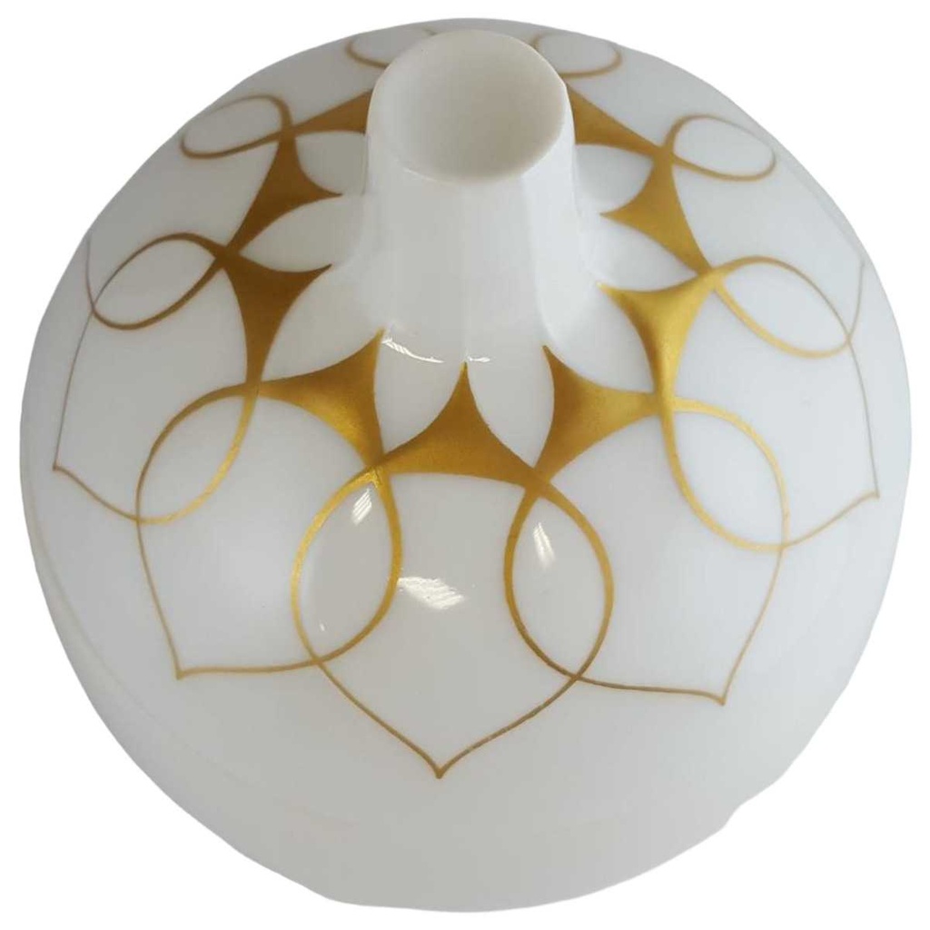 [4581156] Zuckerdose Rosenthal Lotus Goldsilhouette Björn Wiinblad gebraucht - sehr gut Bild 2