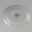 [45811563] Servierplatte Speiseplatte Fleischplatte Steakplatte 31x26 cm Alfred Meakin Coaching Days Rot gebraucht - gut Bild 4