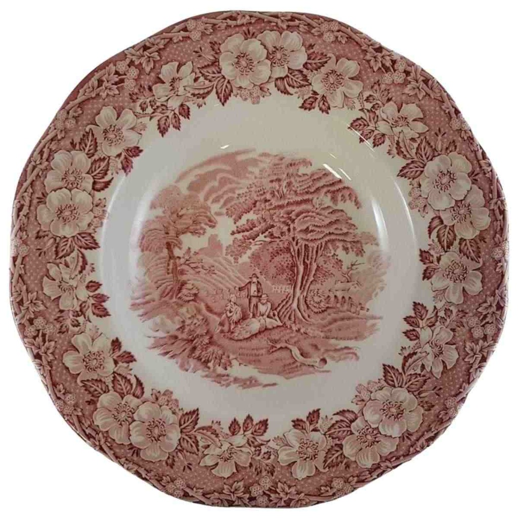 [45811568] Suppenteller 22 cm Unicorn Tableware Woodland Rot Bild 2