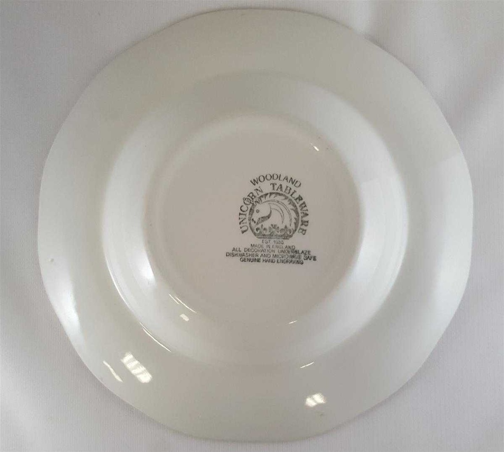 [45811568] Suppenteller 22 cm Unicorn Tableware Woodland Rot Bild 4