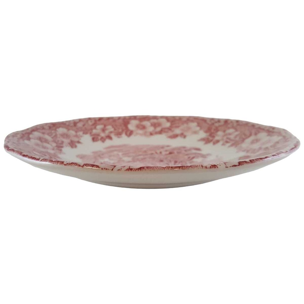[45811570] Untertasse für Kaffee 14,5 cm Enoch Wedgwood Unicorn Woodland Rot Bild 2