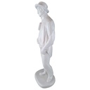 [45811582] Figur Nymphenburg Porzellan Herr Mann weiß H 24 cm Bild 2