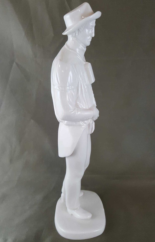 [45811582] Figur Nymphenburg Porzellan Herr Mann weiß H 24 cm Bild 4