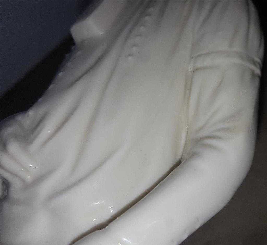 [45811582] Figur Nymphenburg Porzellan Herr Mann weiß H 24 cm Bild 6