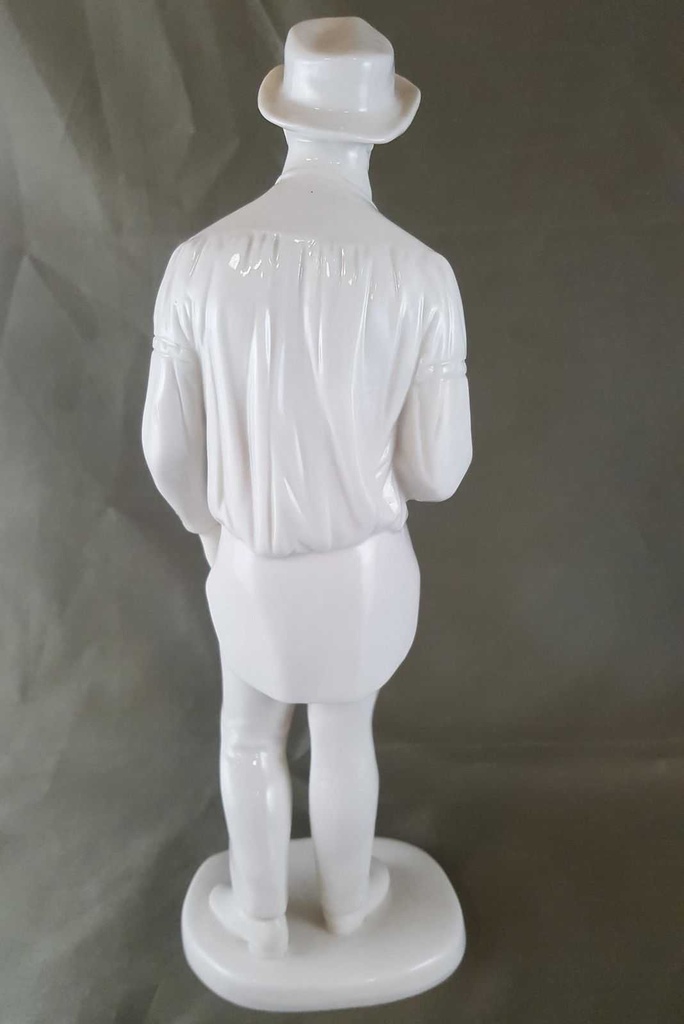 [45811582] Figur Nymphenburg Porzellan Herr Mann weiß H 24 cm Bild 12