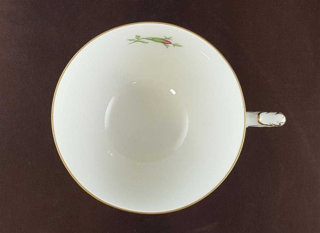 [45811596] Teetasse Tasse Fürstenberg Alt Rote Rose 02171 gebraucht - sehr gut Bild 3