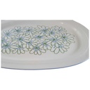 [45811631] Servierplatte Speiseplatte Fleischplatte Steakplatte 33,2x23,5 cm Melitta Jeverland Comtesse gebraucht - sehr gut Bild 2