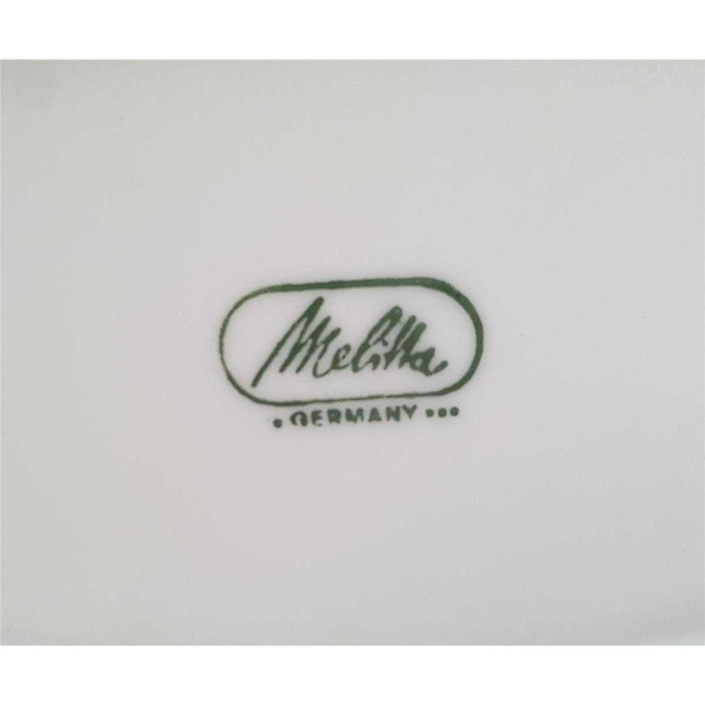 [45811631] Servierplatte Speiseplatte Fleischplatte Steakplatte 33,2x23,5 cm Melitta Jeverland Comtesse gebraucht - sehr gut Bild 4