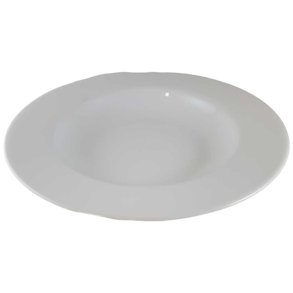 [45811635] Suppenteller 22 cm Seltmann Weiden Rondo Weiß gebraucht - gut Bild 2