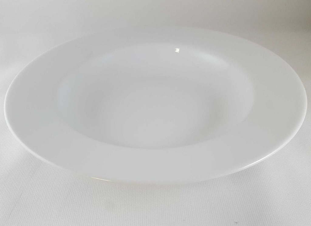 [45811635] Suppenteller 22 cm Seltmann Weiden Rondo Weiß gebraucht - gut Bild 3
