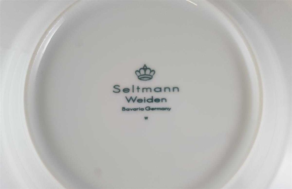 [45811635] Suppenteller 22 cm Seltmann Weiden Rondo Weiß gebraucht - gut Bild 5