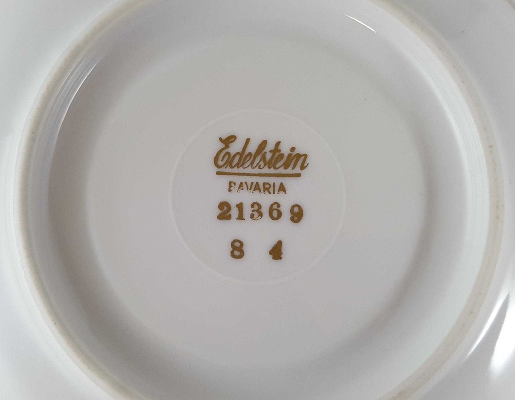 [45811636] Sammeltasse Tasse Espressotasse Goldrand Edelstein Bavaria 21369 gebraucht - sehr gut Bild 8