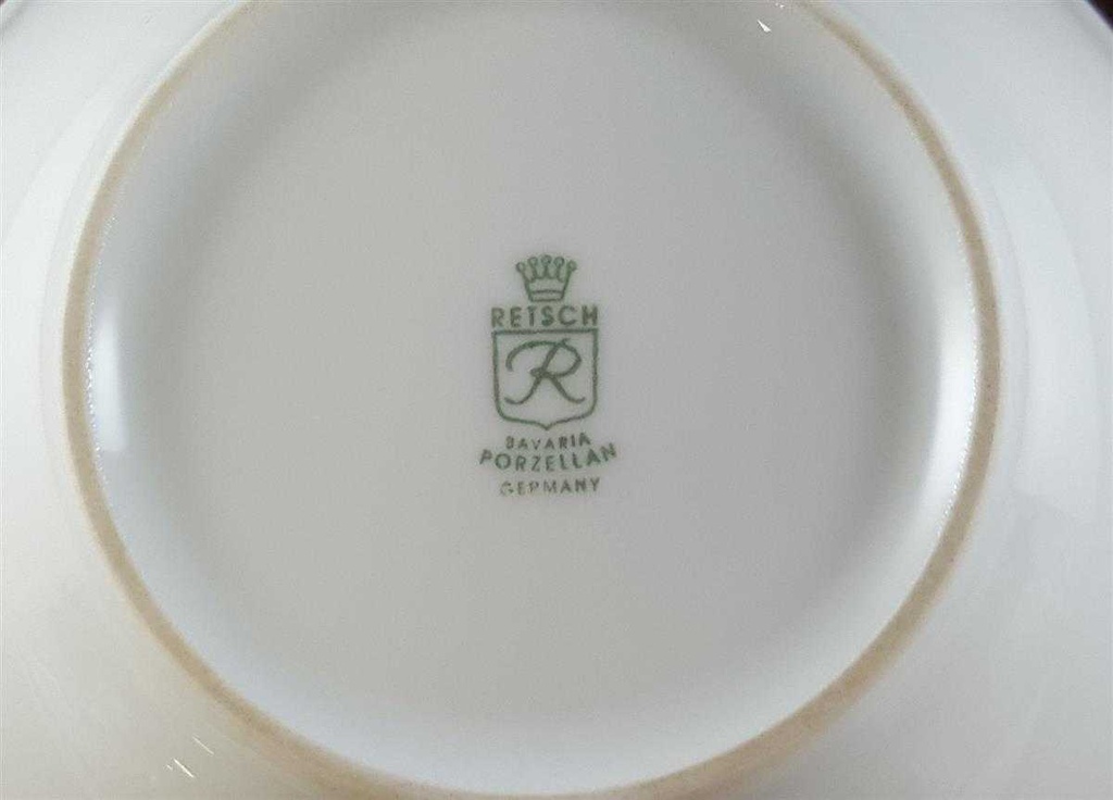 [45811640] Schale Salatschale 16,3 cm Retsch Wunsiedel Relief weiß gebraucht - akzeptabel Bild 3