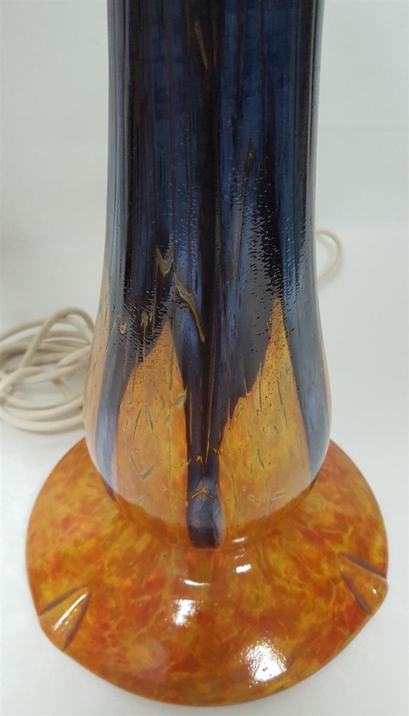 [45811642] Tischlampe Tischleuchte mehrfarbig mundgeblasen Murano-Stil H 90 cm Bild 5