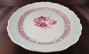 [45811645] Servierplatte Speiseplatte Fleischplatte Steakplatte 32,8x22,5 cm Schirnding Bavaria Rosendekor Rosa gebraucht - sehr gut Bild 3
