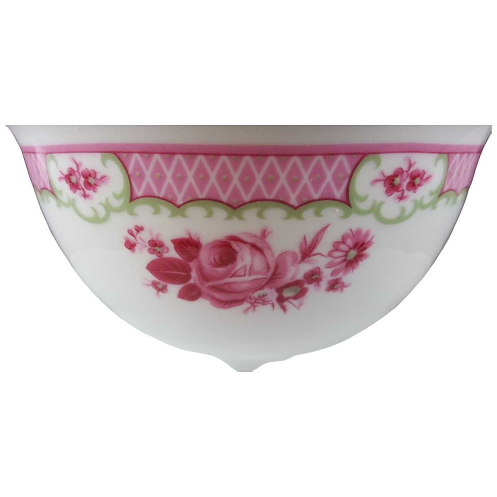 [45811647] Sauciere 1tlg Schirnding Bavaria Rosendekor Rosa gebraucht - sehr gut Bild 2