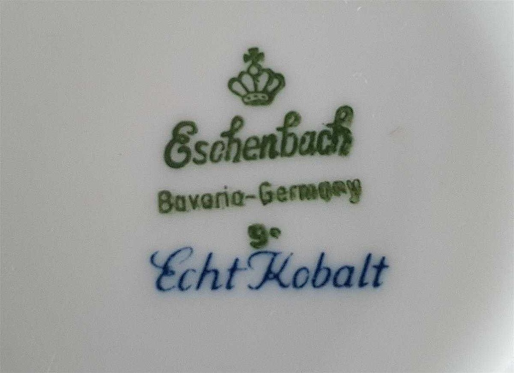 [45811656] Kaffeetasse Tasse Eschenbach Salzburg Echt Kobalt gebraucht - sehr gut Bild 4