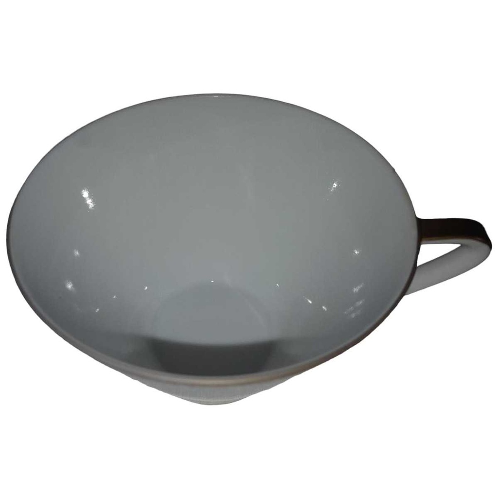 [45811680] Teetasse Tasse Königl. pr. Tettau Ria 1347 grauer Rand Bild 2