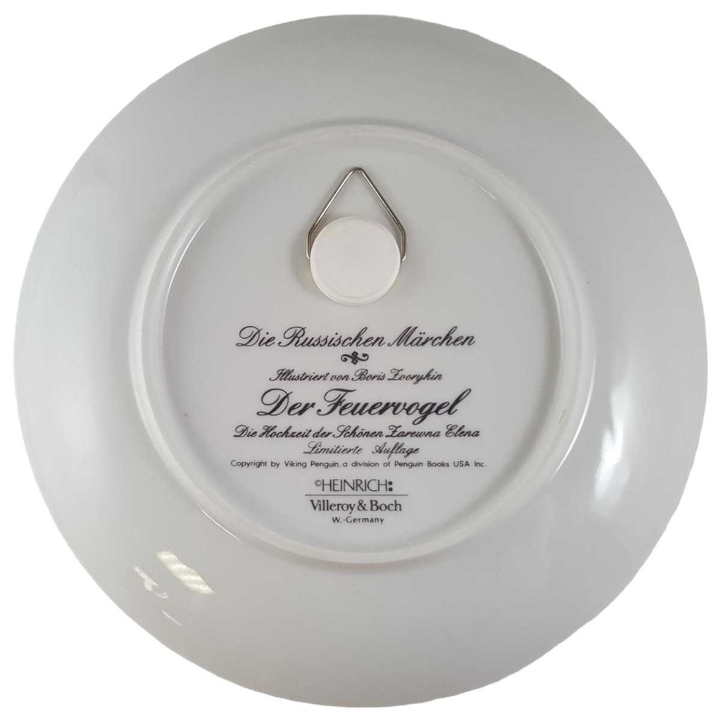 [45811689] Wandteller Villeroy & Boch Heinrich Die Russischen Märchen gebraucht - sehr gut Bild 2