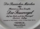 [45811691] Wandteller Villeroy & Boch Heinrich Die Russischen Märchen Der Feuervogel gebraucht - sehr gut Bild 5