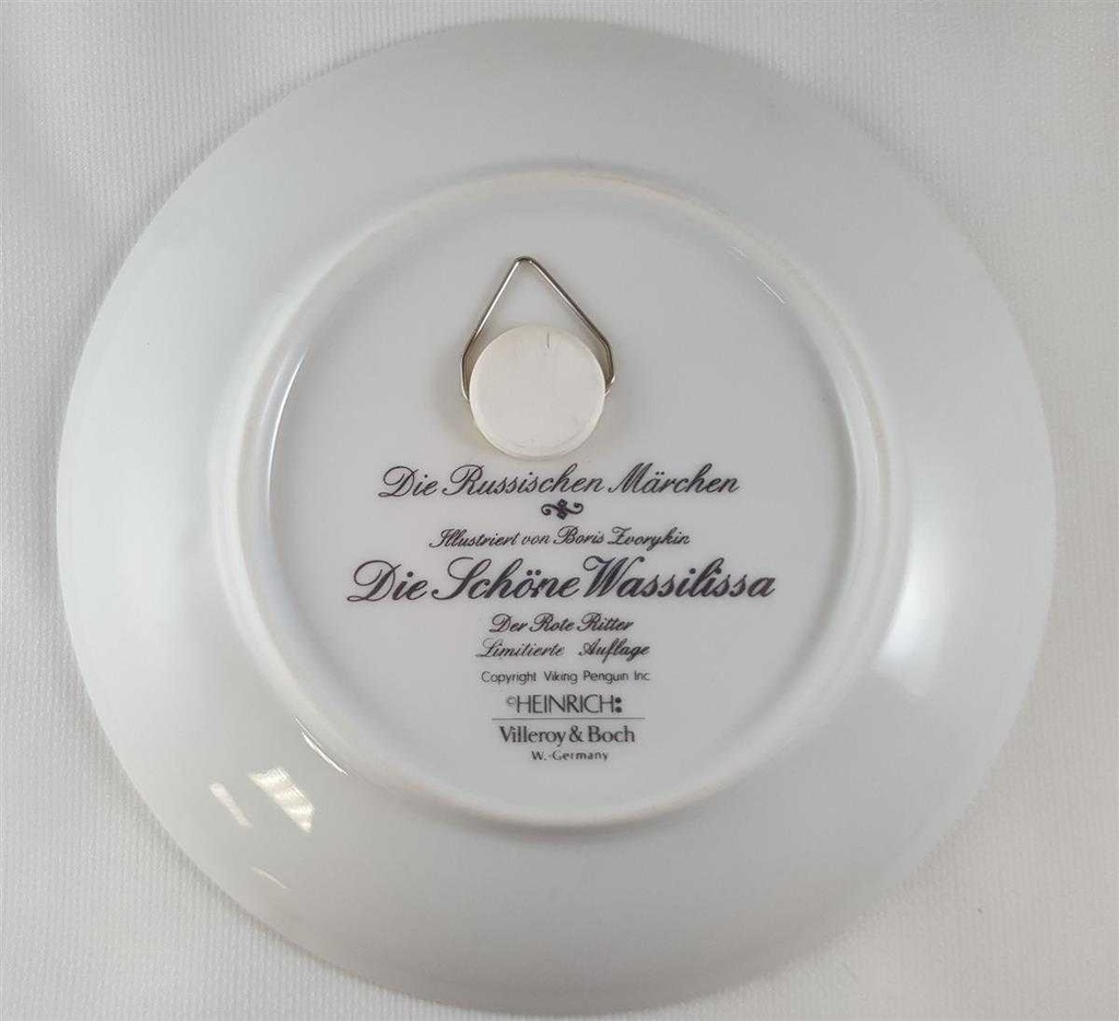 [45811692] Wandteller Villeroy & Boch Heinrich Die Russischen Märchen gebraucht - sehr gut Bild 3