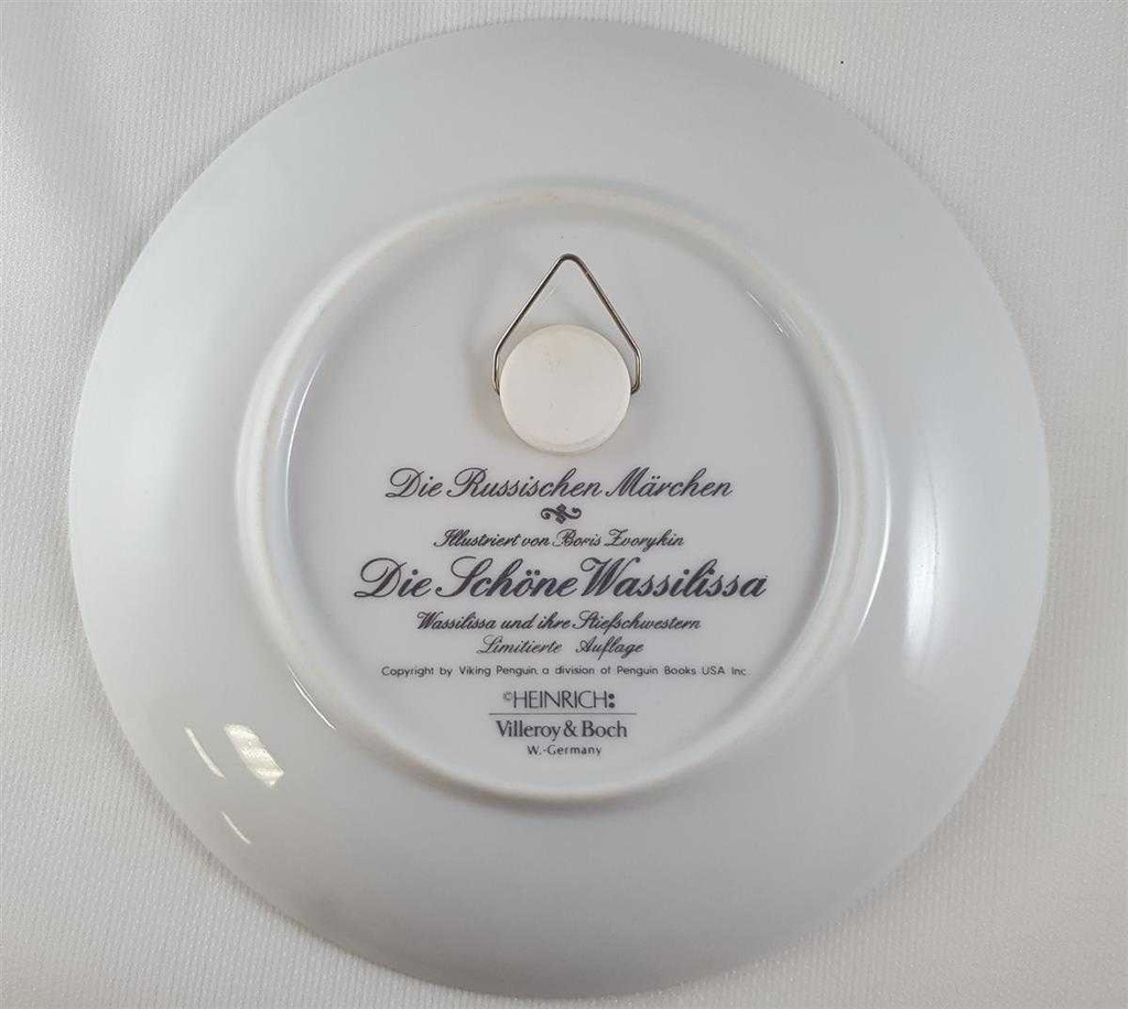 [45811693] Wandteller Villeroy & Boch Heinrich Die Russischen Märchen gebraucht - sehr gut Bild 3