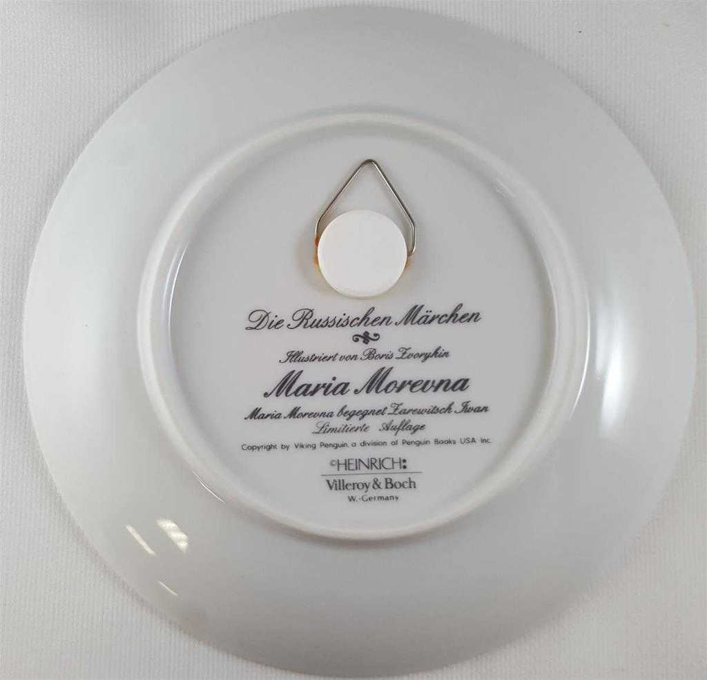 [45811695] Wandteller Villeroy & Boch Heinrich Die Russischen Märchen gebraucht - sehr gut Bild 3