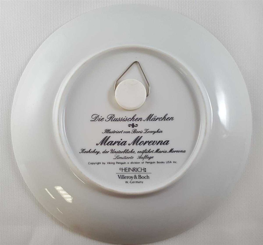 [45811696] Wandteller Villeroy & Boch Heinrich Die Russischen Märchen gebraucht - sehr gut Bild 3