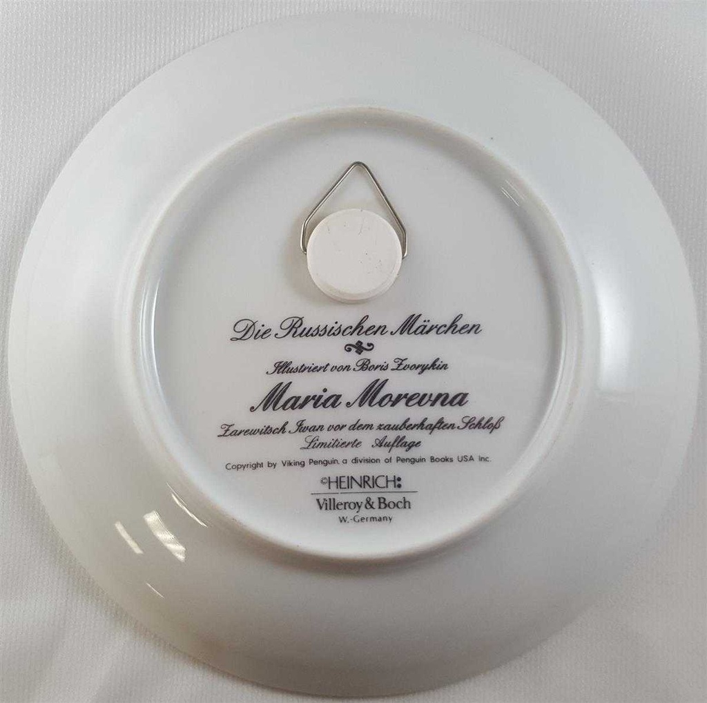 [45811697] Wandteller Villeroy & Boch Heinrich Die Russischen Märchen gebraucht - sehr gut Bild 4