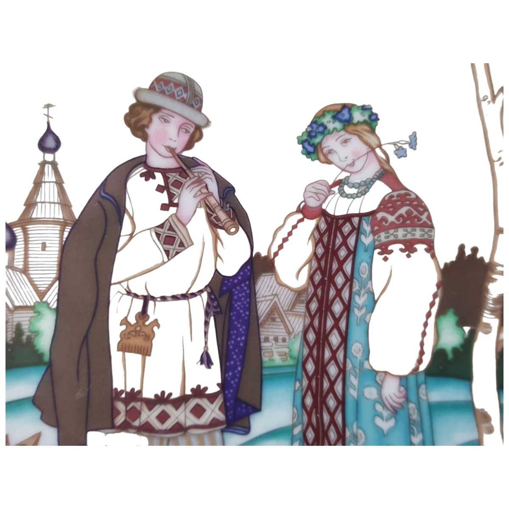 [45811698] Wandteller Villeroy & Boch Heinrich Die Russischen Märchen gebraucht - sehr gut Bild 2