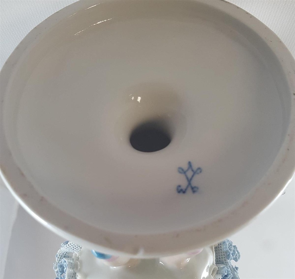 [45811707] Wilhelm Rittirsch WR Porzellan Figur Skulptur Deko drei kleine Tänzerinnen Tüll Bild 14