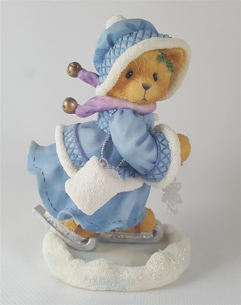 [45811708] Figur Cherished Teddies Candace Skating on holiday joy 1997 gebraucht - sehr gut Bild 2